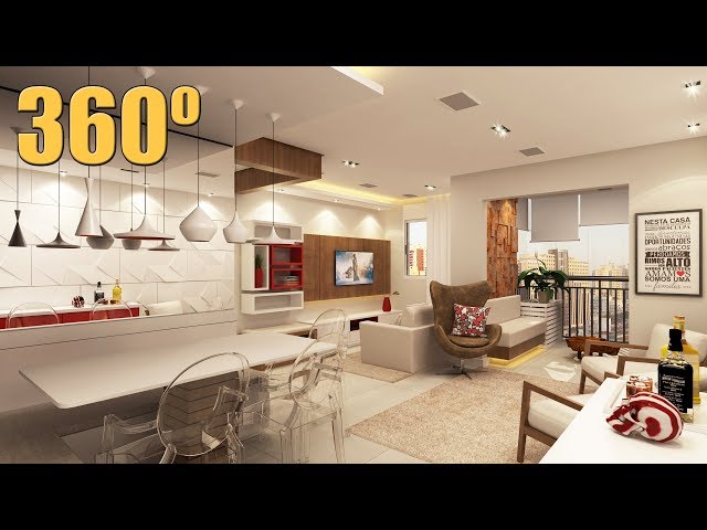 Projeto 3D - 360º | Apartamento de 70 m² na Saúde