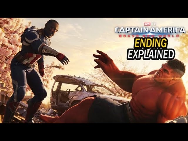 Captain America 4 Ending EXPLAINED! Dr Doom! New Avengers | Post Credit + Plot Breakdown & Review