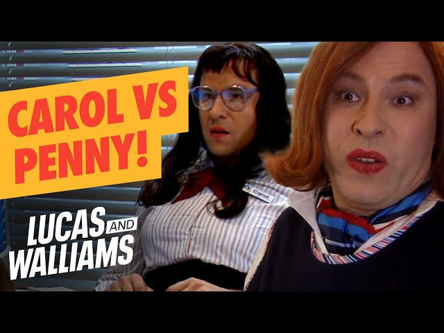 Carol Vs Penny! | Little Britain and Come Fly With Me | Lucas and Walliams