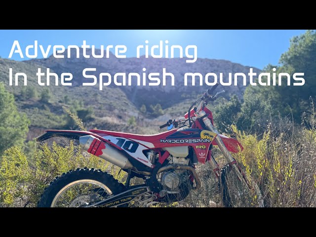 Adventure Riding in Spain mountain trails Dual sport