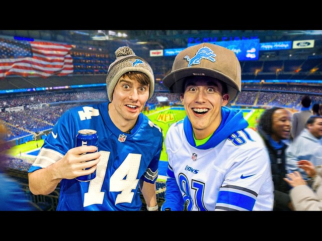 Two Brits go to an NFL game for the first time!