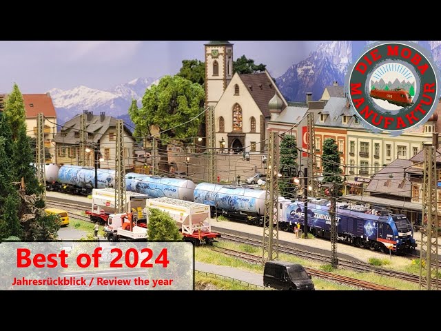 TOP staged model railway trains - ranking of the best driving scenes in 2024 model railroad H0 1/87