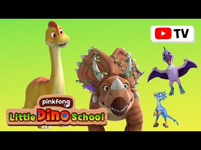 [TV for Kids] We Are Dino Friends! 💖 | Dino School | Dinosaur Cartoon | Pinkfong Dinosaurs for Kids