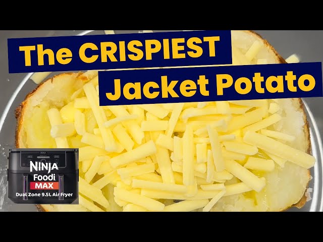 The CRISPIEST Baked Potato in 6 Easy Steps | Ninja Foodi Max Dual Zone