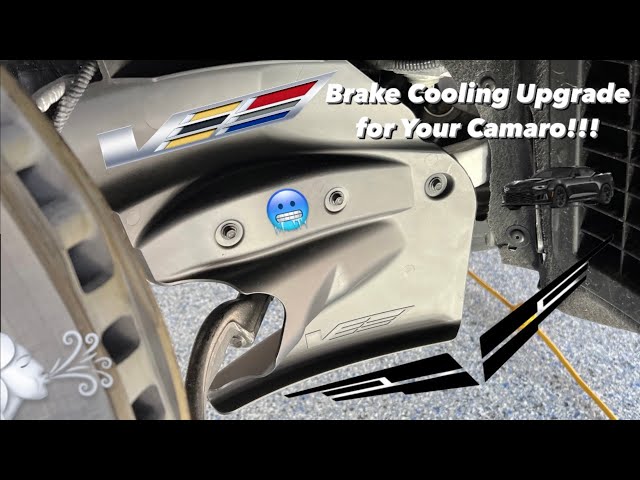 How-To: Blackwing Brake Cooling Ducts Install // 2016 - 2024 6th Gen Camaro