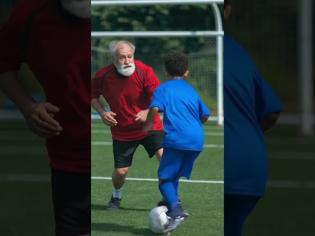 Crystallized Intelligence | 75-year-old Man Playing Football Like His 20's