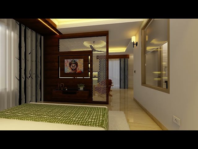 Proposed - Guest House 3D Interior View Plan - A -19 KP III Greater Noida - Mr. Jai Singh - 2