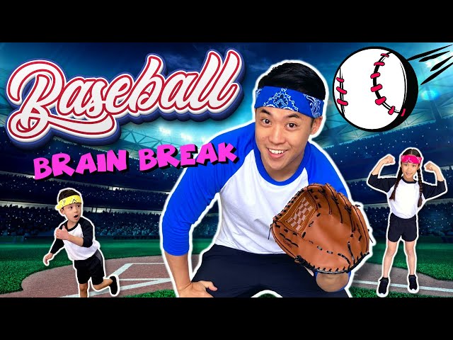 ⚾🤣 FUN Baseball Kids Exercise | Brain Break + MLB Jokes from the MOJO App