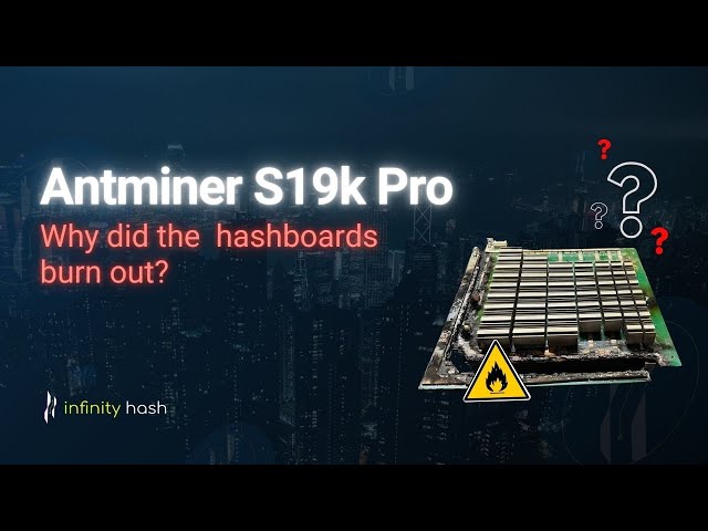 Antminer S19k Pro. Why did the hashboards burn out?