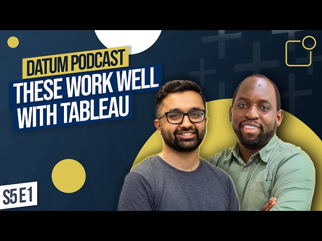 Season 5 Episode 3: Byte: Technologies that pair well ish with Tableau