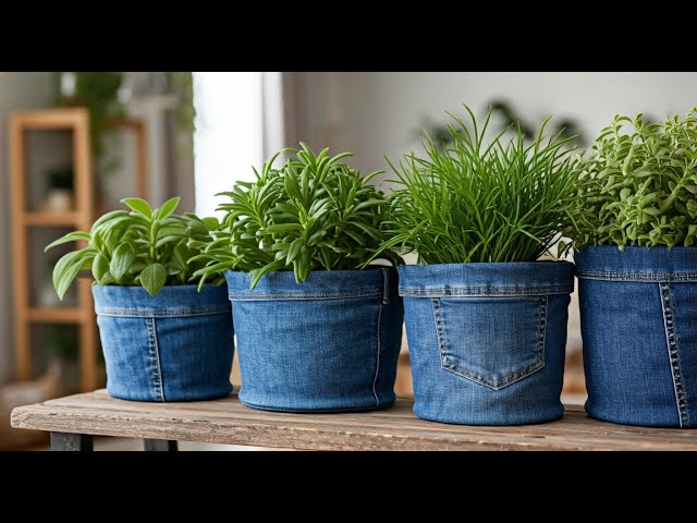 From Trash to Treasure: Repurpose Old Jeans into Unique Home Decor