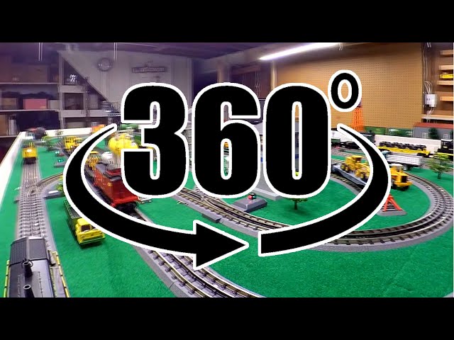 A Ride with Five Trains (360 degree spherical video)