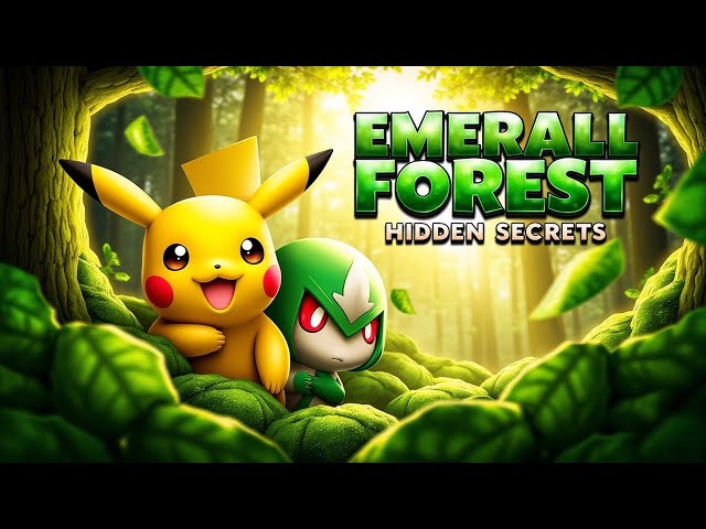 Pokemon new Season Episode 2   Emerald Forest's Hidden Secrets #pokemon #youtubeshorts #dragonball