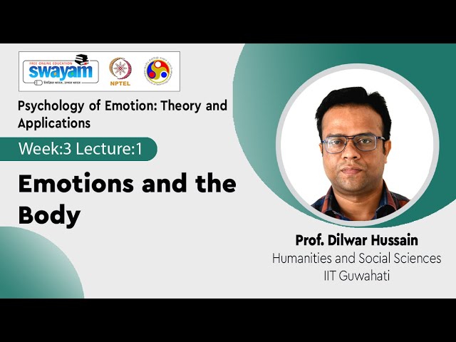 Lec 6: Emotions and the Body