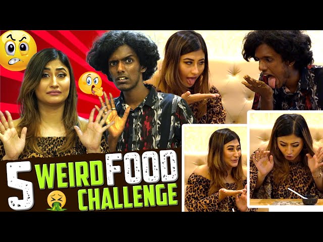 5 Weird Food Challenge with KPY Bala | Food Challenge | Sunita Xpress