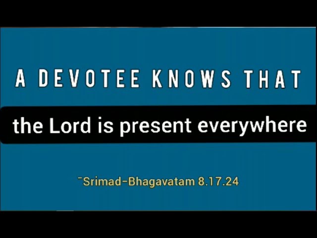 The Easy way to please the Lord ~ Srila Prabhupada