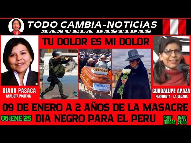 🔴#loúltimo TU DOLOR ES MI DOLOR/ 09 DE ENERO A 2 AÑOS DE LA M4SACR€ DIA NEGRO PARA EL PERU #juliaca