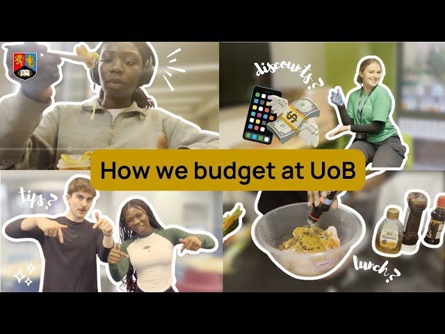 How We Budget at UoB 💸 | UoB Student Video #UoB #UniversityOfBirmingham #UniLife