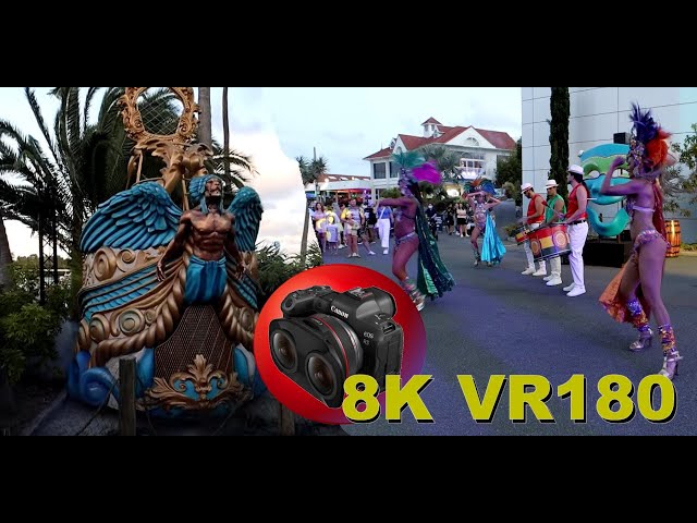 VR180 8K SPECTACULAR look at the whole Sea World Carnivale Event 2022 in 3D (Travel/Music/ASMR)