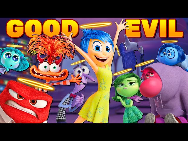 Pixar's Inside Out 2 Characters: Good to Evil