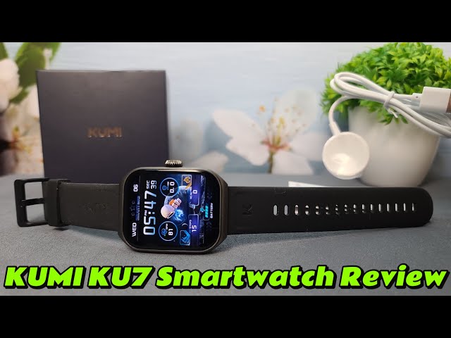 Kumi KU7 Smartwatch Unboxing and Review