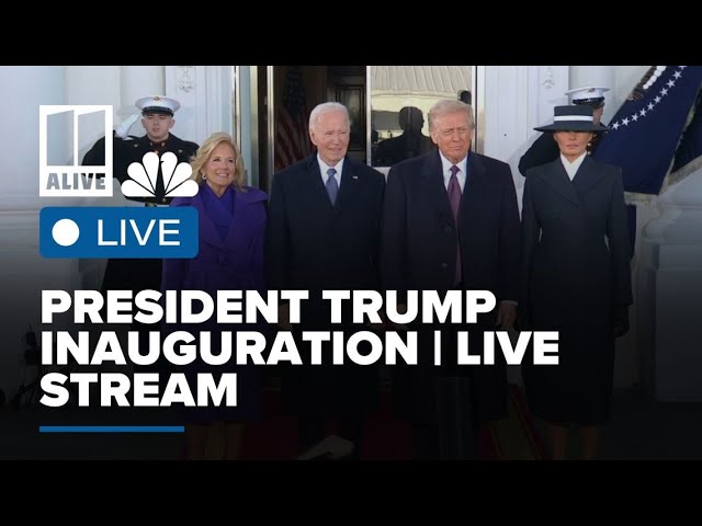 President Donald Trump inauguration live stream & advance coverage