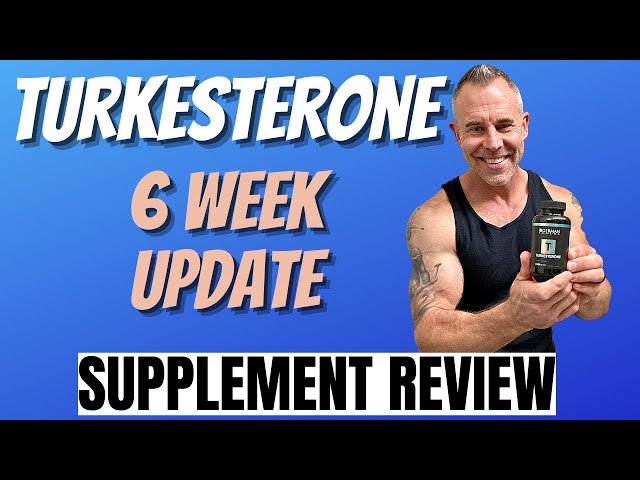 German Pharma Turkesterone Review | My 6 WEEK UPDATE | Turkesterone Gains?