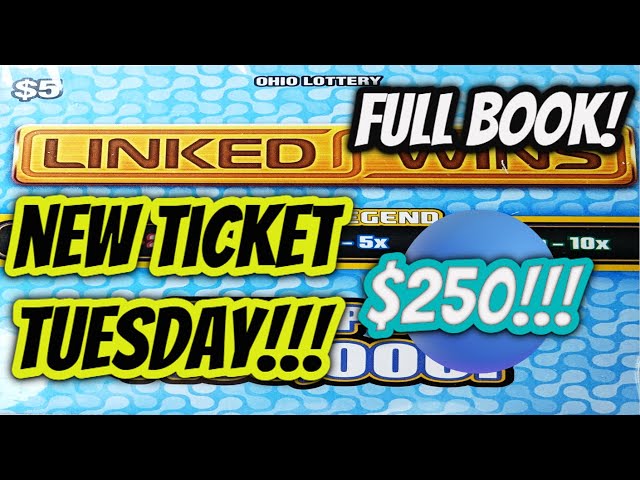 🟡BRAND NEW TICKETS!🔵Linked WINS!🟡FULL BOOK! 🔵Ohio Lottery Scratch Off Tickets🟡