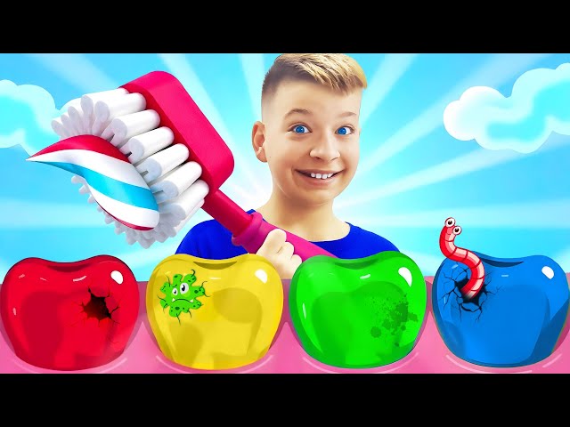 Brush Your Teeth Song | Tooth Brush Song | Doctor Checkup