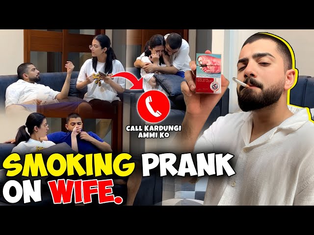 Smoking Prank with Zarnab went Wrong | Laraib Khalid | Zarnab Fatima | Zaraib