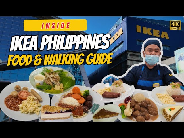 [4K] IKEA PHILIPPINES FOOD & WALKING TOUR 2025 | Restaurant, Cafe, & Showroom