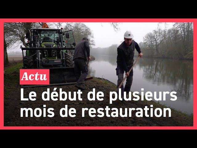 Après les inondations Bretagne, plus de 100 km de chemins de halage sont à restaurer