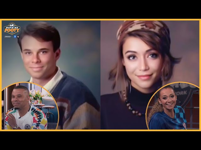 HILARIOUS! -- Morning Footy react to their AI Yearbook Photos and some are not pleased