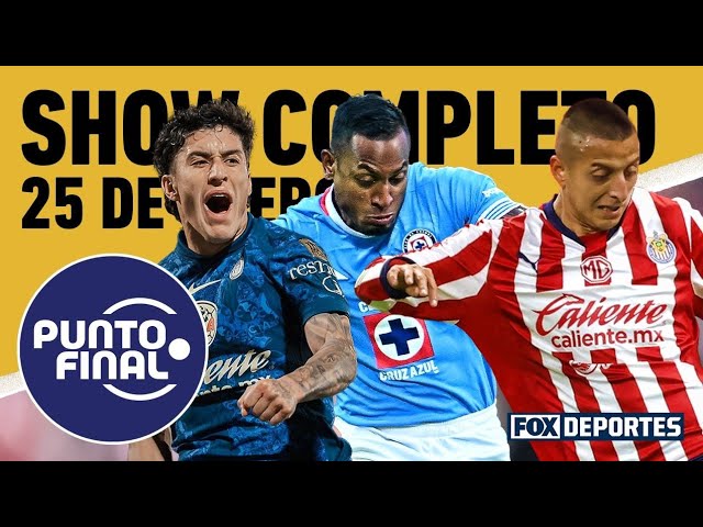 ⚽Empate de Cruz Azul EN MEDIO DEL CAOS; Chivas y Tigres también igualaron | Punto Final EN VIVO