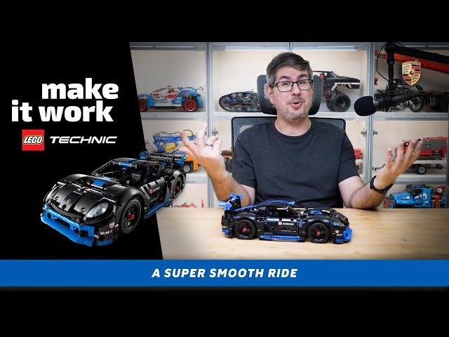 Super Fast, Super Low, Super Fun | Porsche GT4 e-Performance Race Car | #Creator | LEGO® Technic™