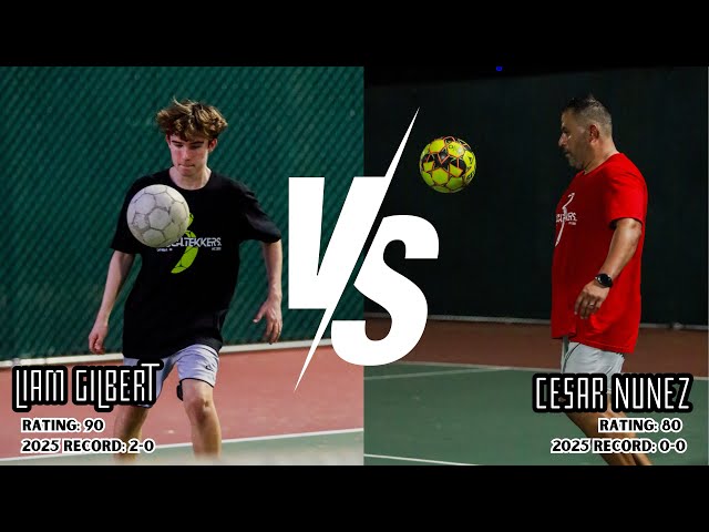 The Family Feud: Nephew (16) vs. Uncle (40) Soccer Tennis Battle!