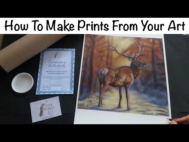 How To Make Prints From Your Art