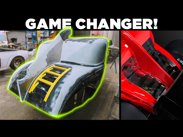 TESLA SWAPPED 32 FORD - Using FORMULA 1 Intake to build a ROOF SCOOP for the FE32 | Ep #4