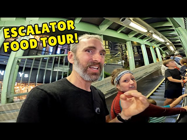 HONG KONG'S FIRST EVER Central-Mid-Levels ESCALATORS FOOD TOUR! | Hong Kong's Most Unique Food Tour