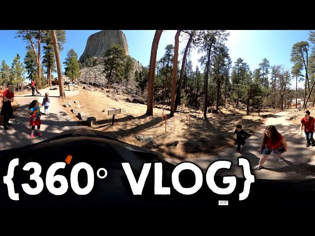 360 Degree VLOG Around Devils Tower WY