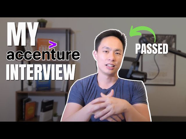 My Accenture Interview Experience (How To Pass!)