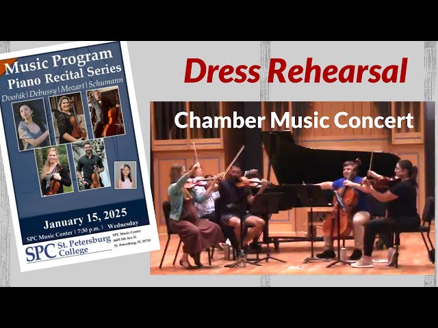 Dress Rehearsal for Chamber Music Concert