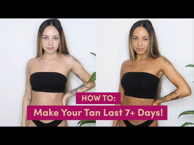 How To Make Your Tan Last 7+ Days | Coco & Eve