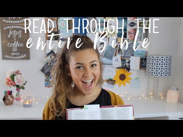 How to Read Through the ENTIRE Bible | My Top 10 Tips