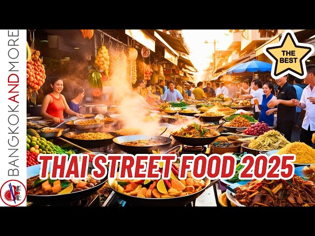 🔴 Best Thai STREET FOOD 2025 Compilation - A 24/7 Foodie's Dream