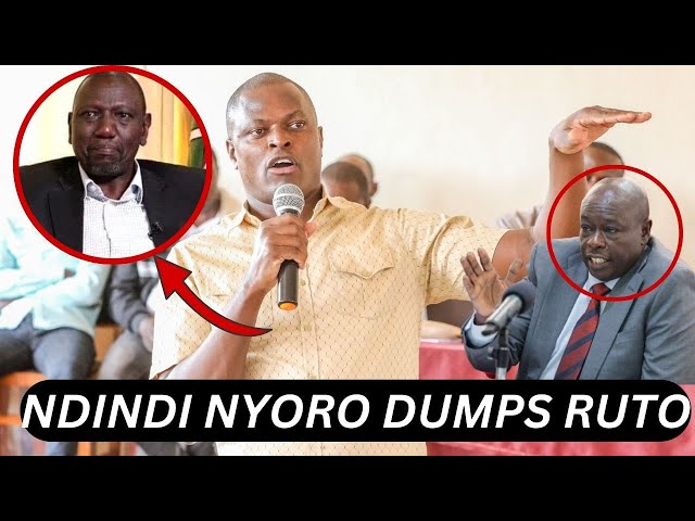 I dont support this corrupt government! Ruto shocked as Ndindi Nyoro speaks on Joining Gachagua