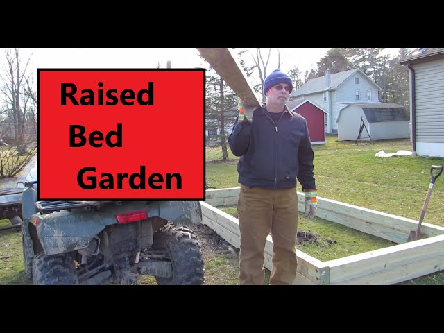 Building a Raised Bed Garden