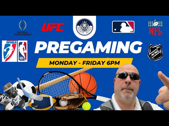 Pregaming - Betting Strategies for NCAA, NHL, NBA, & More - Live, Wednesday, Feb. 5, 2025