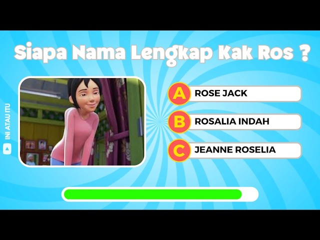 🛑 KUIS UPIN & IPIN TERBARU | SIAPAKAH NAMA ASLI KAK ROS ? #wouldyourather #indonesia #kuis