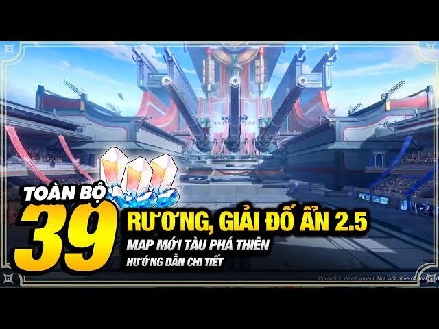 Toàn Bộ 39 Rương, Giải Đố, Khiêu Chiến Ẩn Tại Map Tàu Phá Thiên 2.5